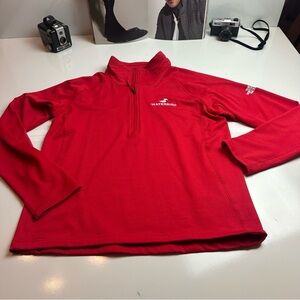 The North Face Red Pullover Jacket